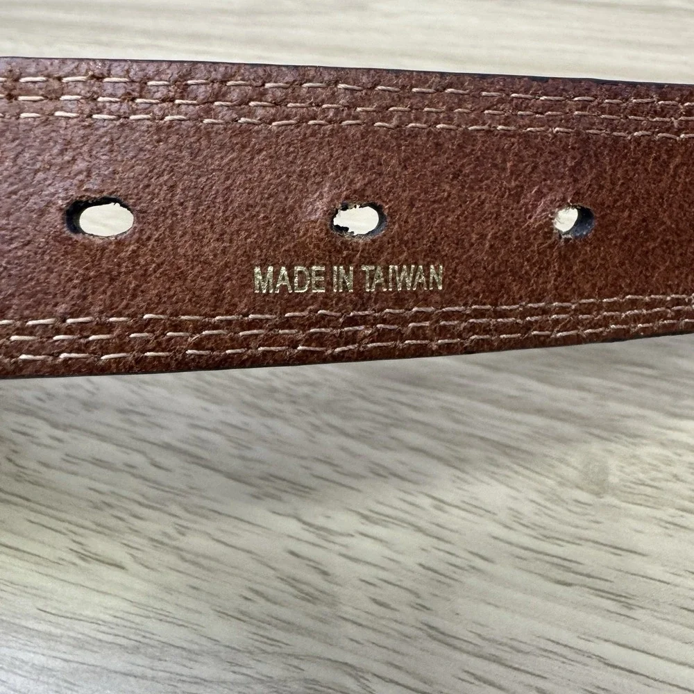Ariat Rodeo Champion Belt Boys Size 26 Genuine Leather A1305802 No Buckle Youth